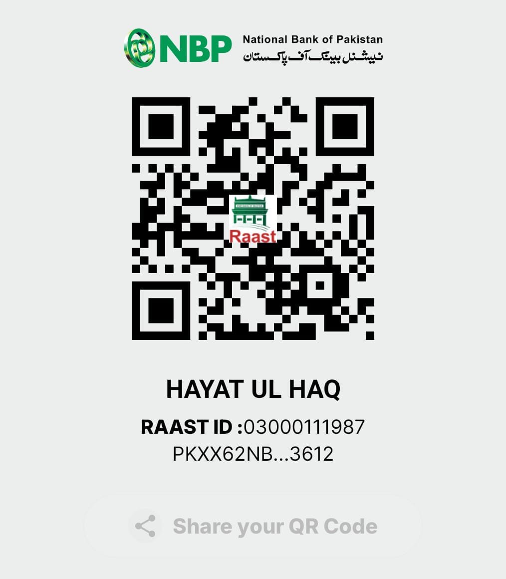 NBP Raast QR Code
